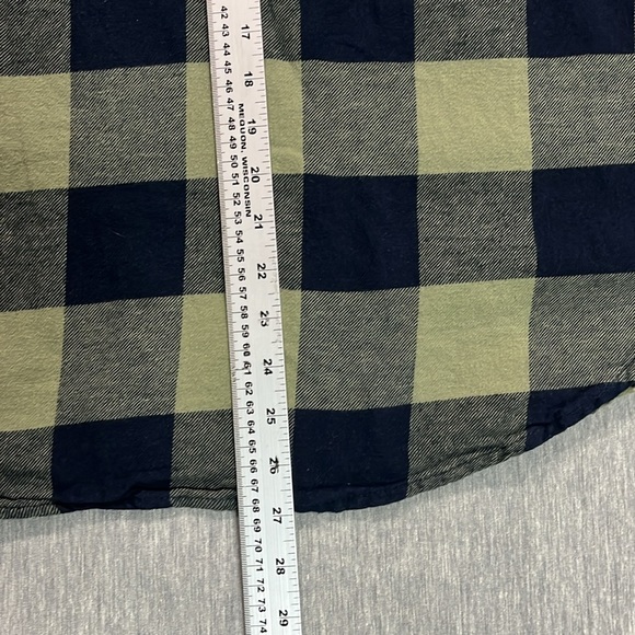 Green and blue long sleeve shirt Old Navy size Large - Picture 14 of 14